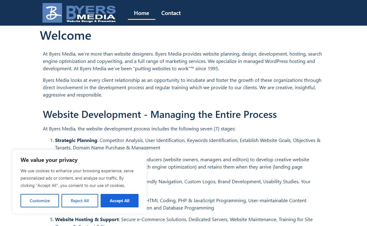 Welcome - Byers Media
