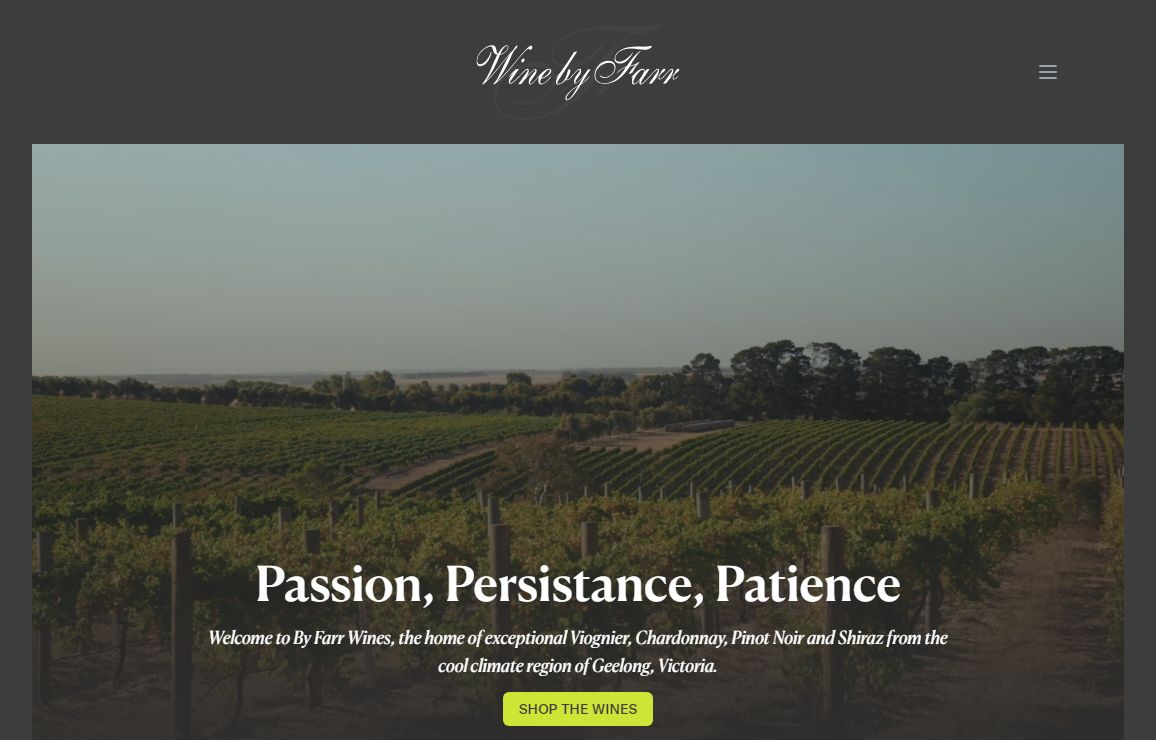 Wine By Farr | Award Winning Australian Winery