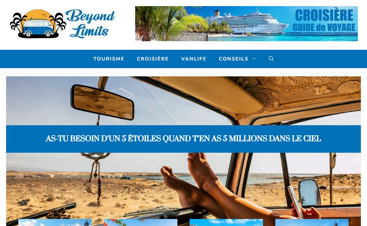 Beyond Limits - Blog Vanlife & Voyage