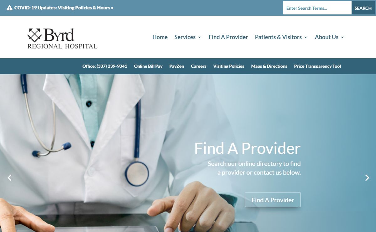 Byrd Regional Hospital | Leesville, LA | Medical Center & Emergency Room |