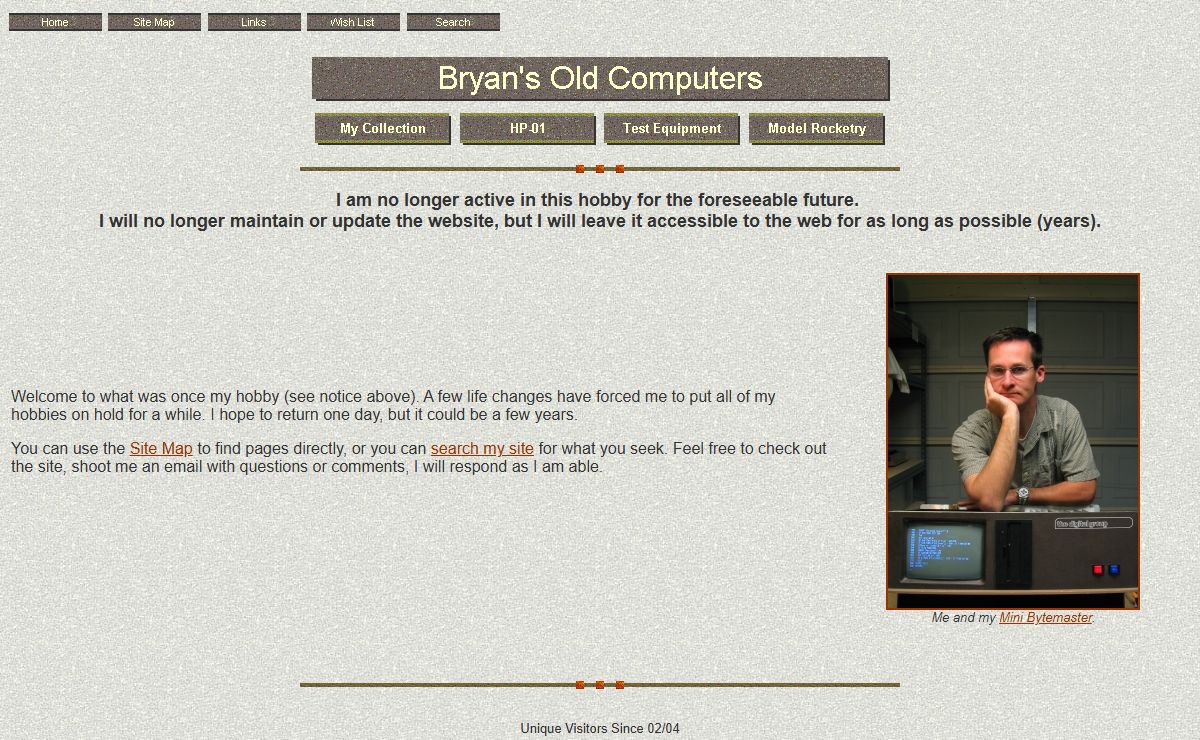 Bryan's Old Computers