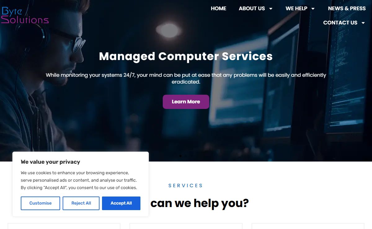 Byte Solutions: Computer Support Services and Solutions