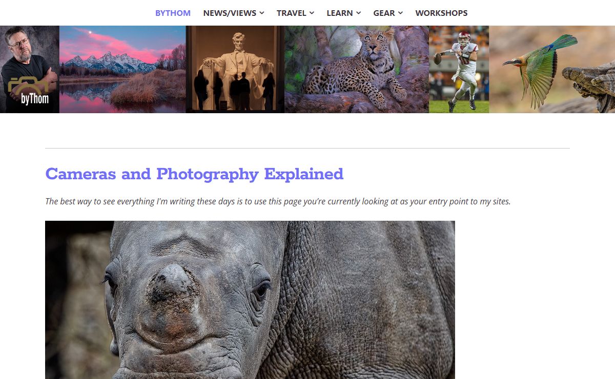 New Camera and Photography Articles, Nikon DSLR camera and lens