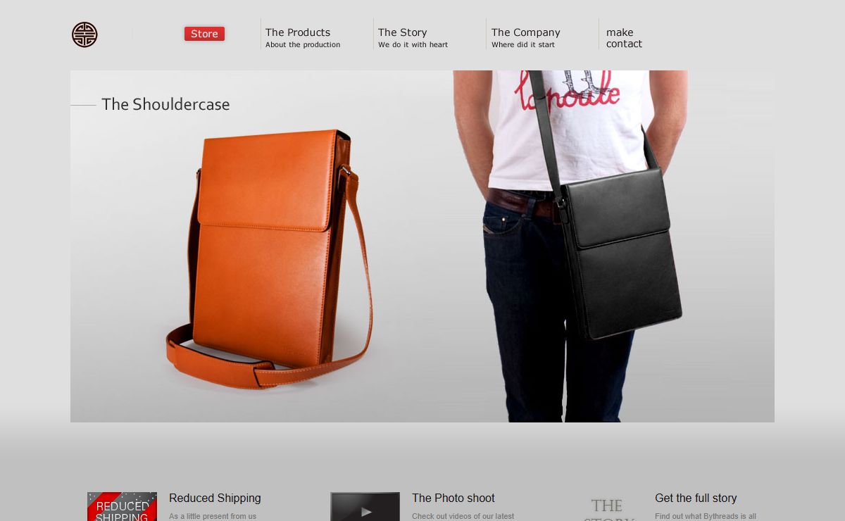 Bythreads » Designer laptop bags - homepage
