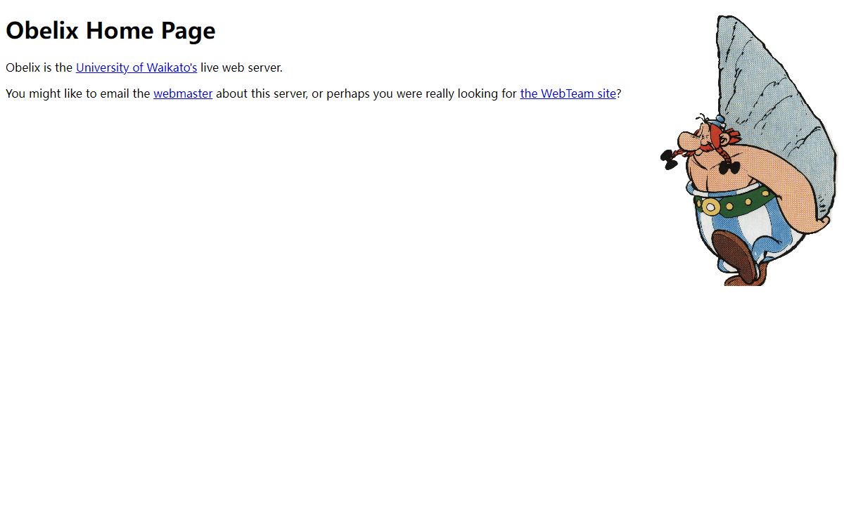 Obelix Home Page