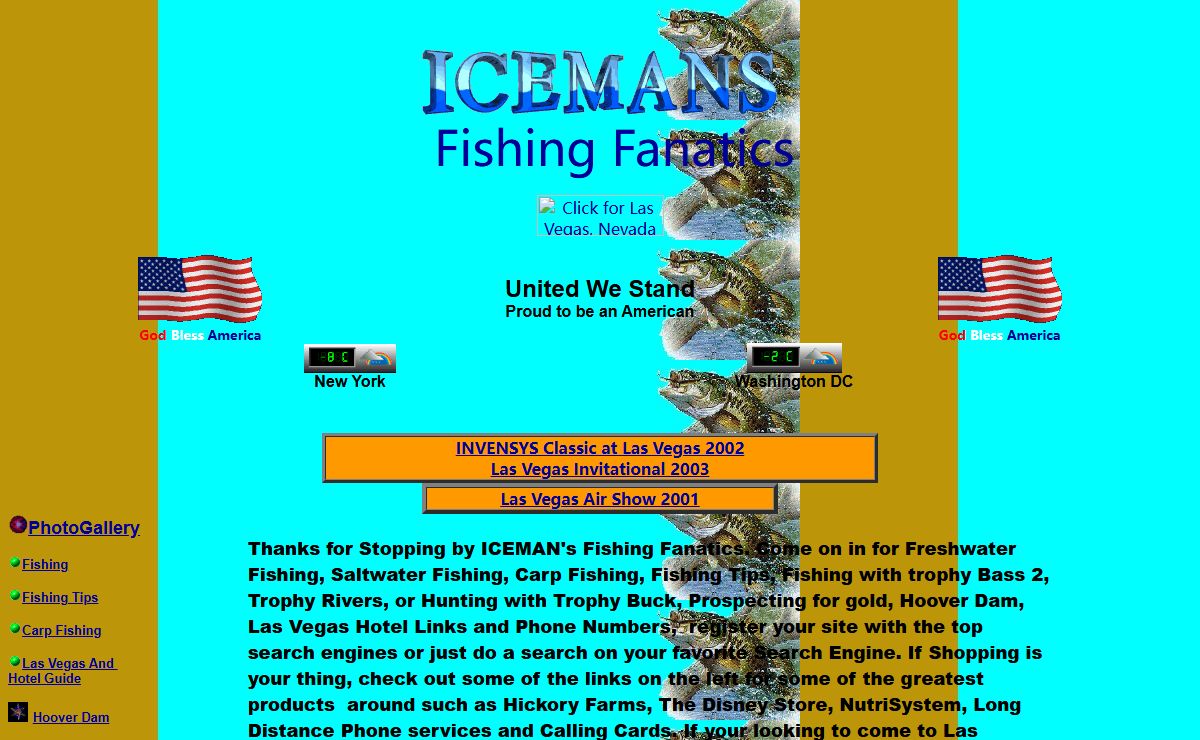 ICEMAN's Fishing Fanatics fishing and much more