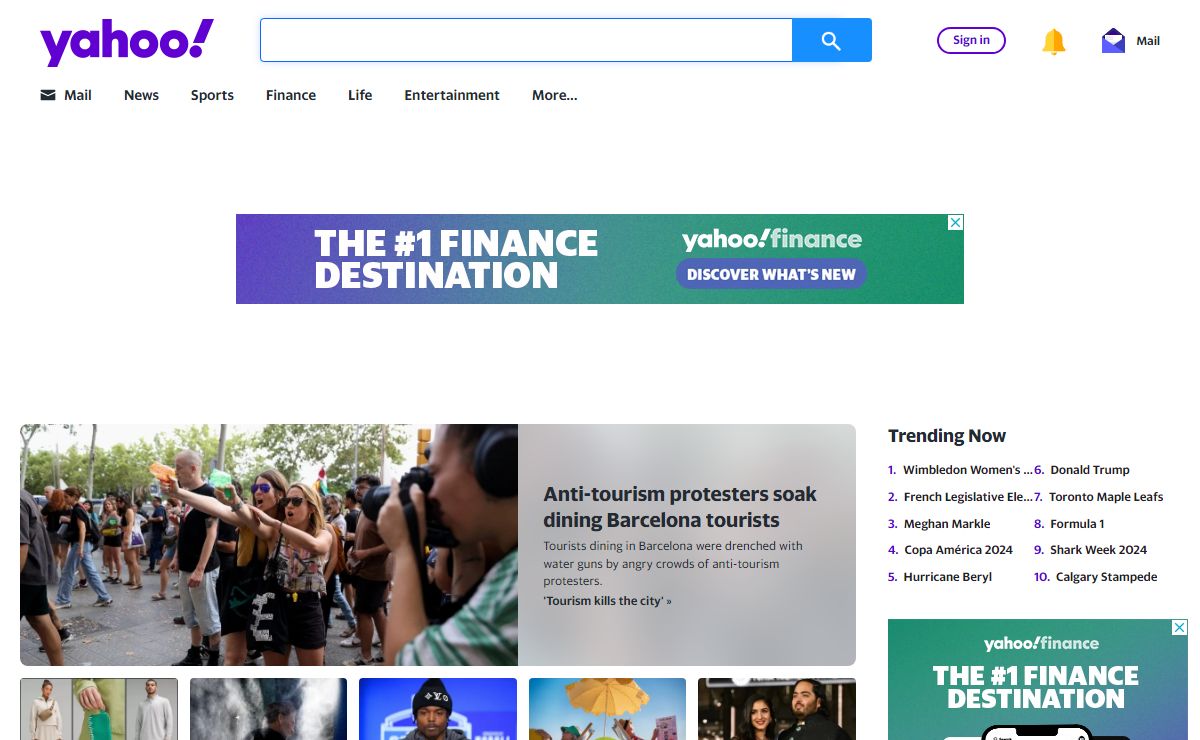 Yahoo | Mail, Weather, Search, News, Finance, Sports, Shopping, Entertainment, Video