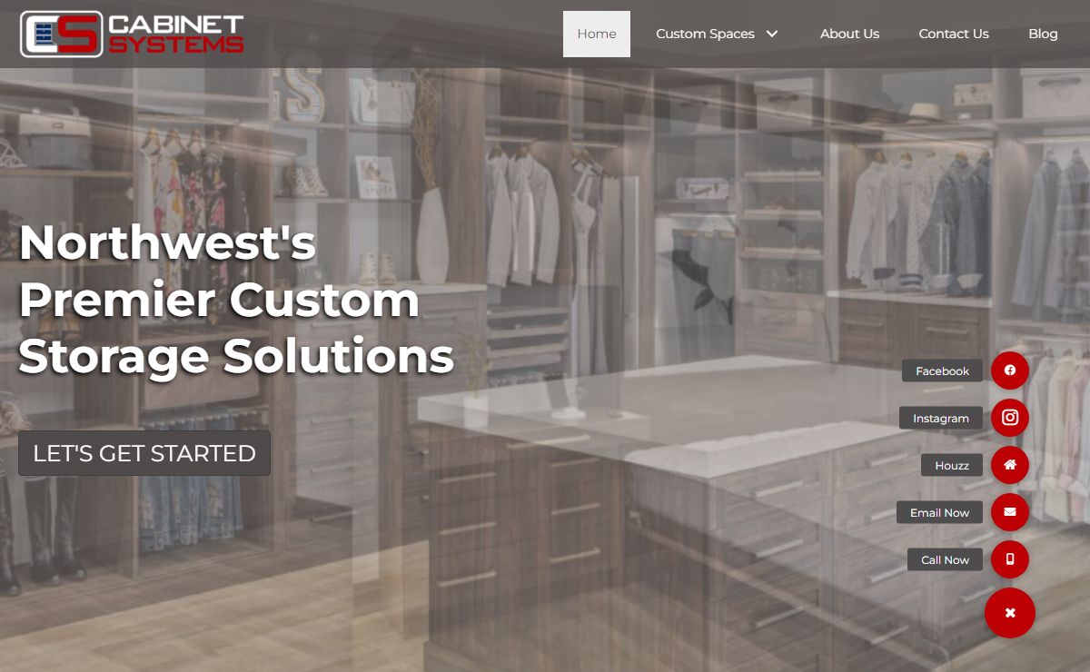 Cabinet Systems | Custom Closet | Custom Storage Solutions | cabinetsys.com