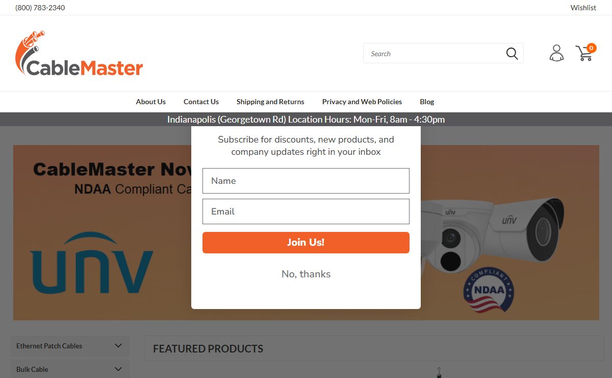 CableMaster.com - A Total Network Solutions Provider