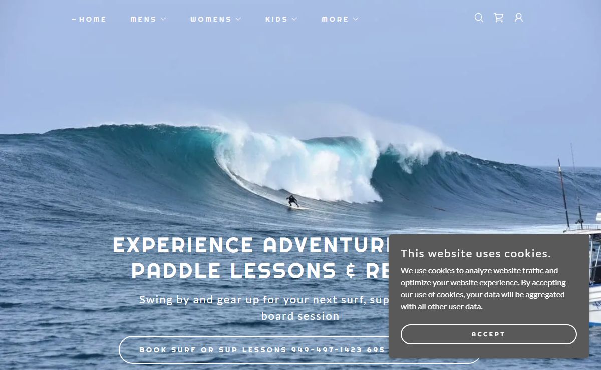 Top Sports Shop for Surf Lessons and Repairs