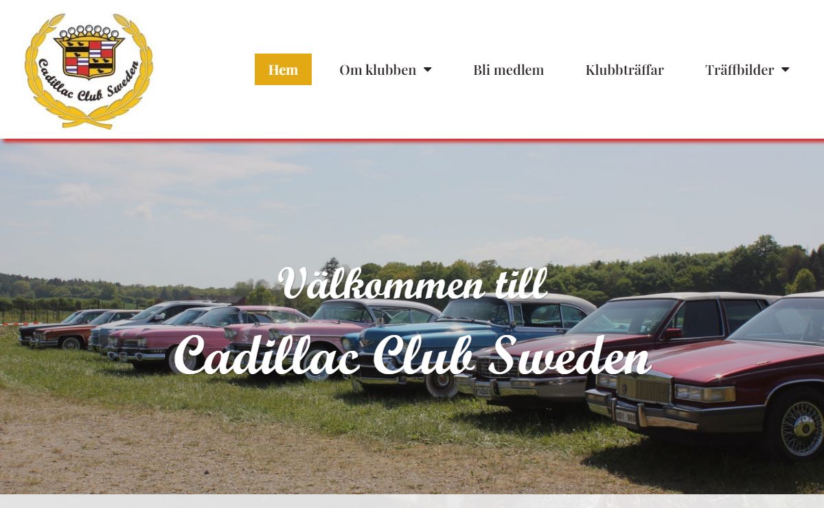CADILLAC CLUB SWEDEN – är en klubb för alla som har en Cadillac