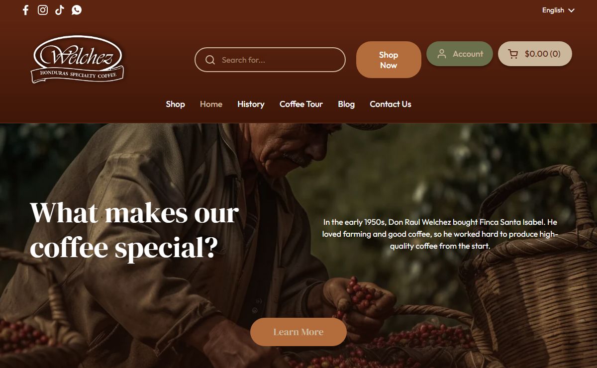 Welchez Coffee - Honduras Specialty Coffee
