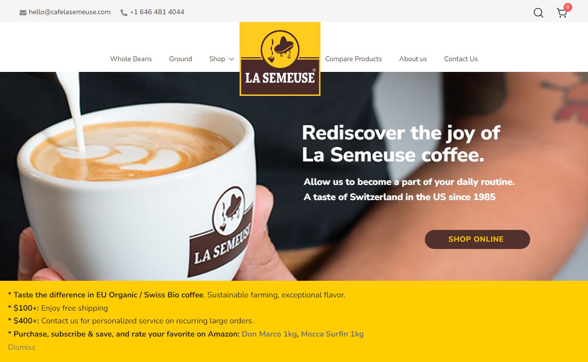 Café La Semeuse – Master Roaster since 1900