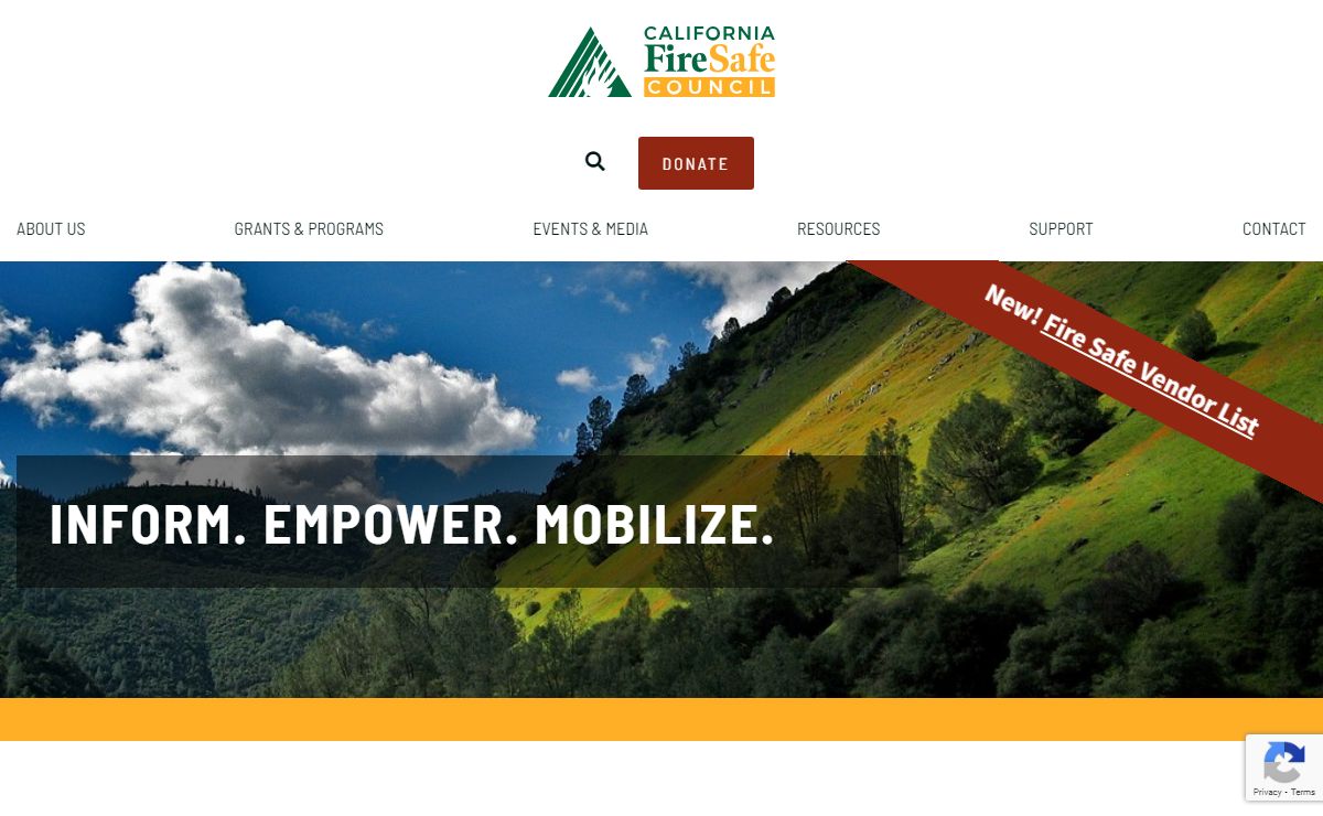 Home - California Fire Safe Council - Learn More Today