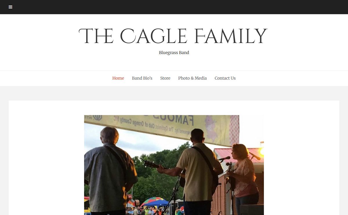 The Cagle Family – Bluegrass Band