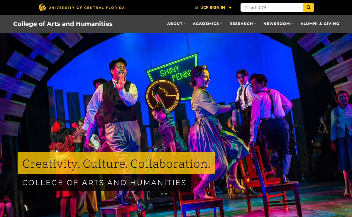 College of Arts and Humanities - University of Central Florida
