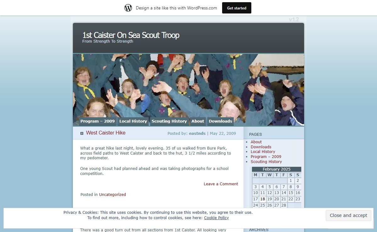 1st Caister On Sea Scout Troop | From Strength To Strength