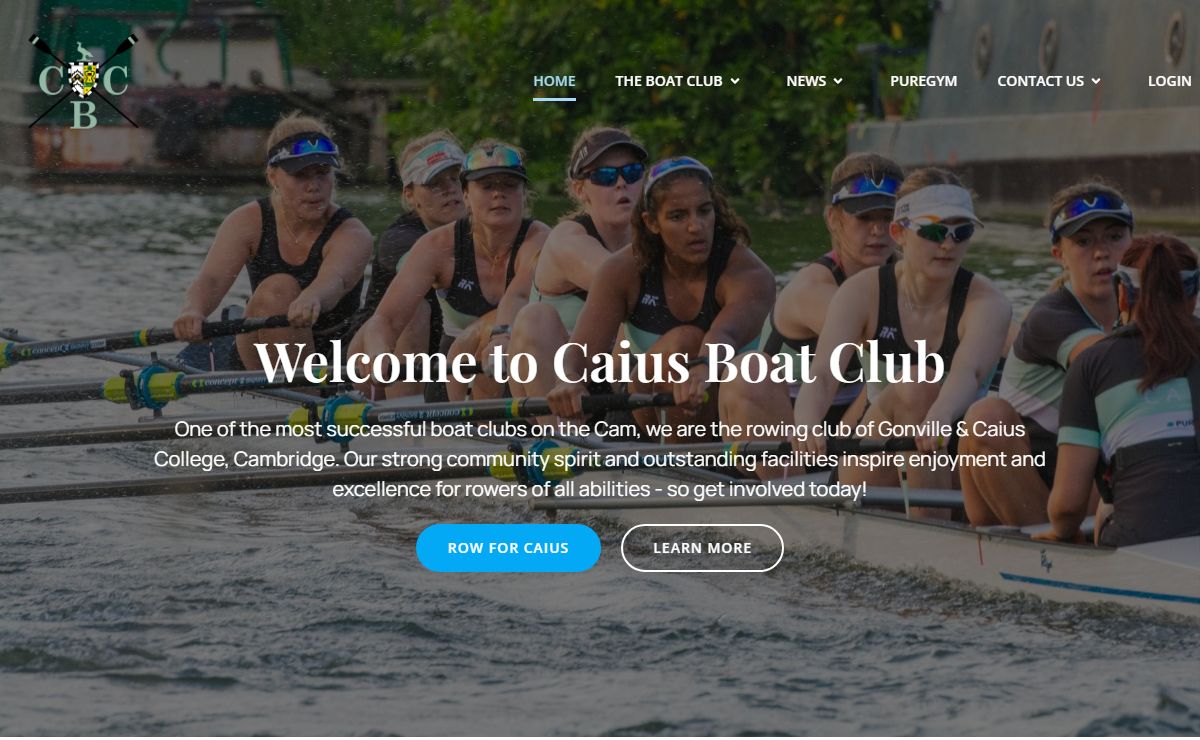 Caius Boat Club – Gonville and Caius College, Cambridge