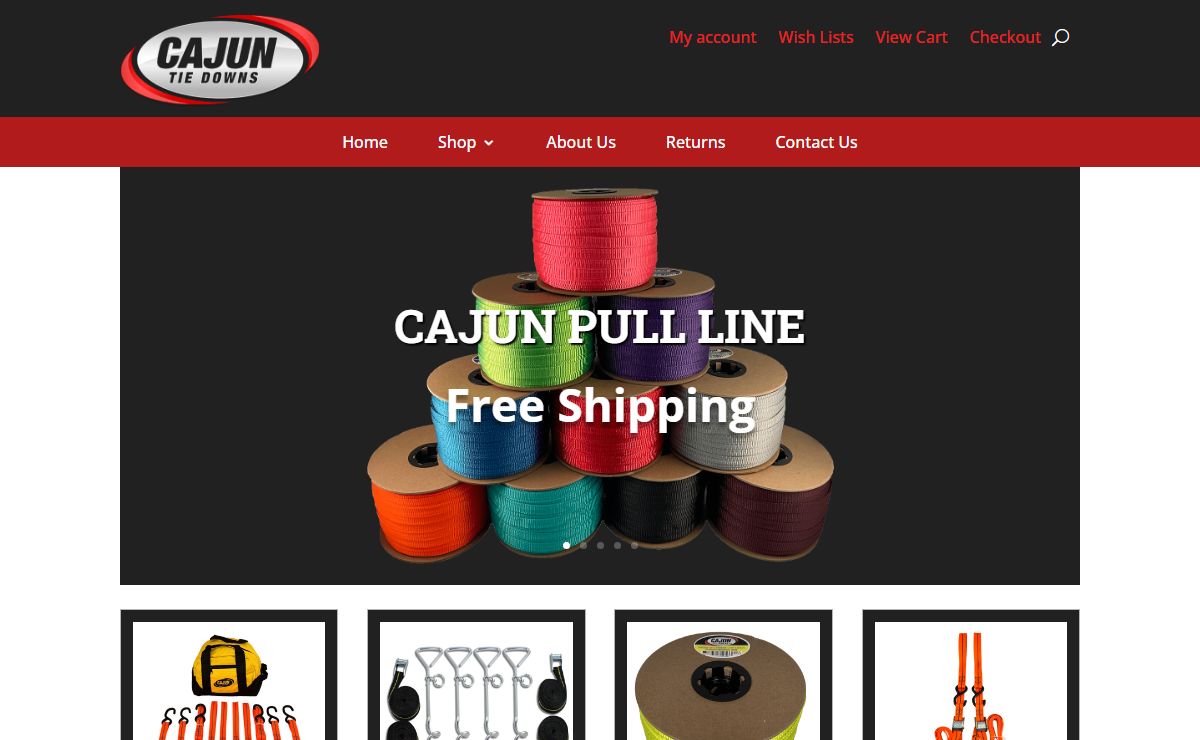 Home | Cajun Tie Downs