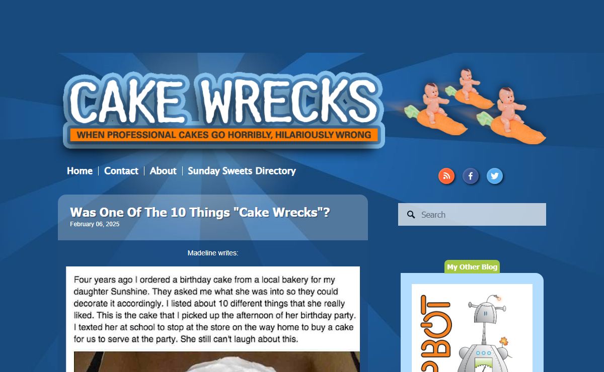 Cake Wrecks