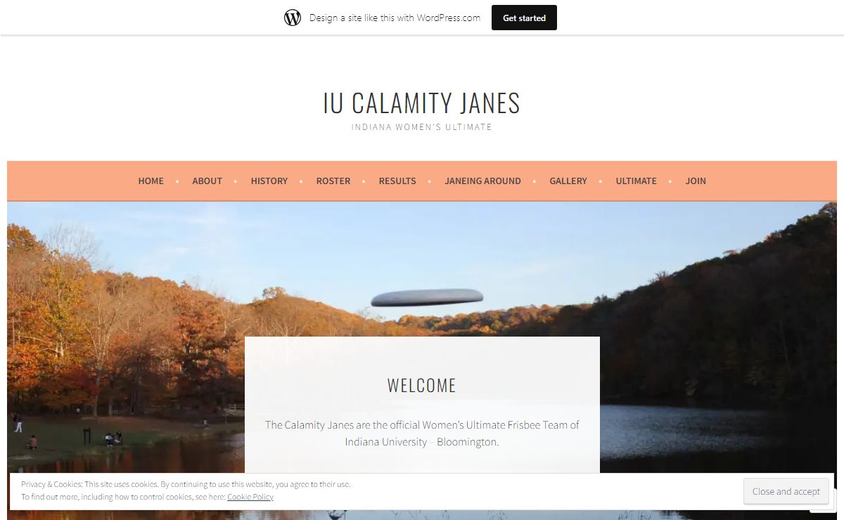 IU Calamity Janes – Indiana Women's Ultimate
