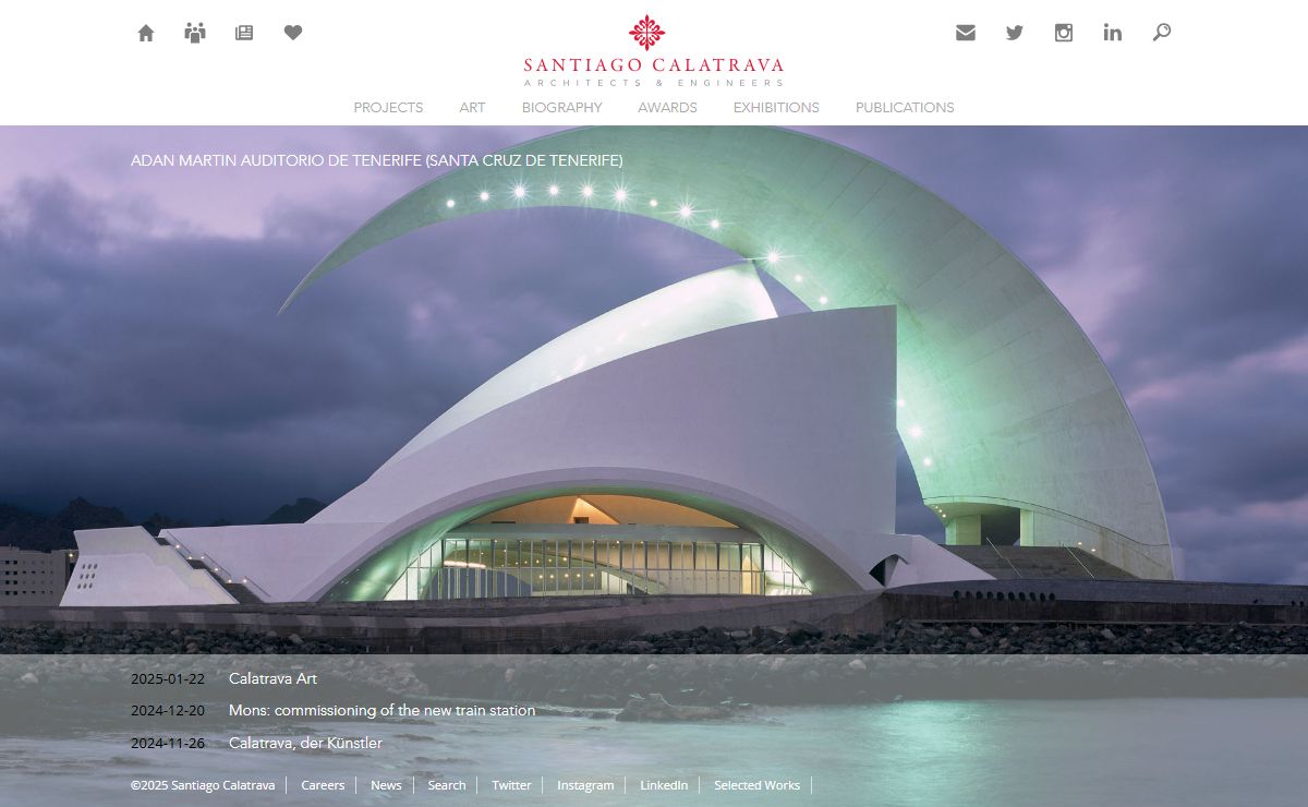 Home - Santiago Calatrava – Architects & Engineers