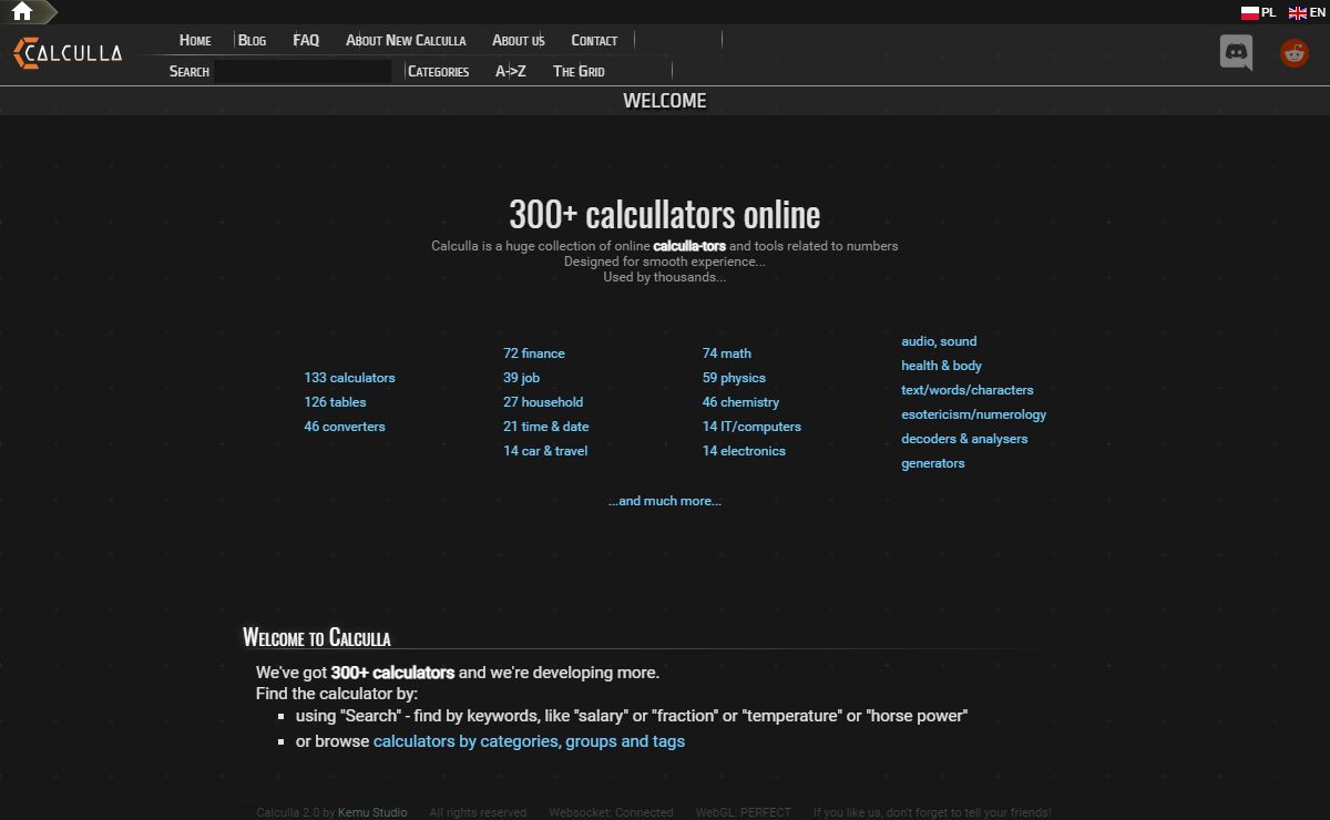 CALCULLA - Calculla - smart online calculators