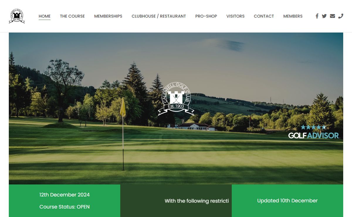 Caldwell Golf Club - One of the Best Courses in the Region