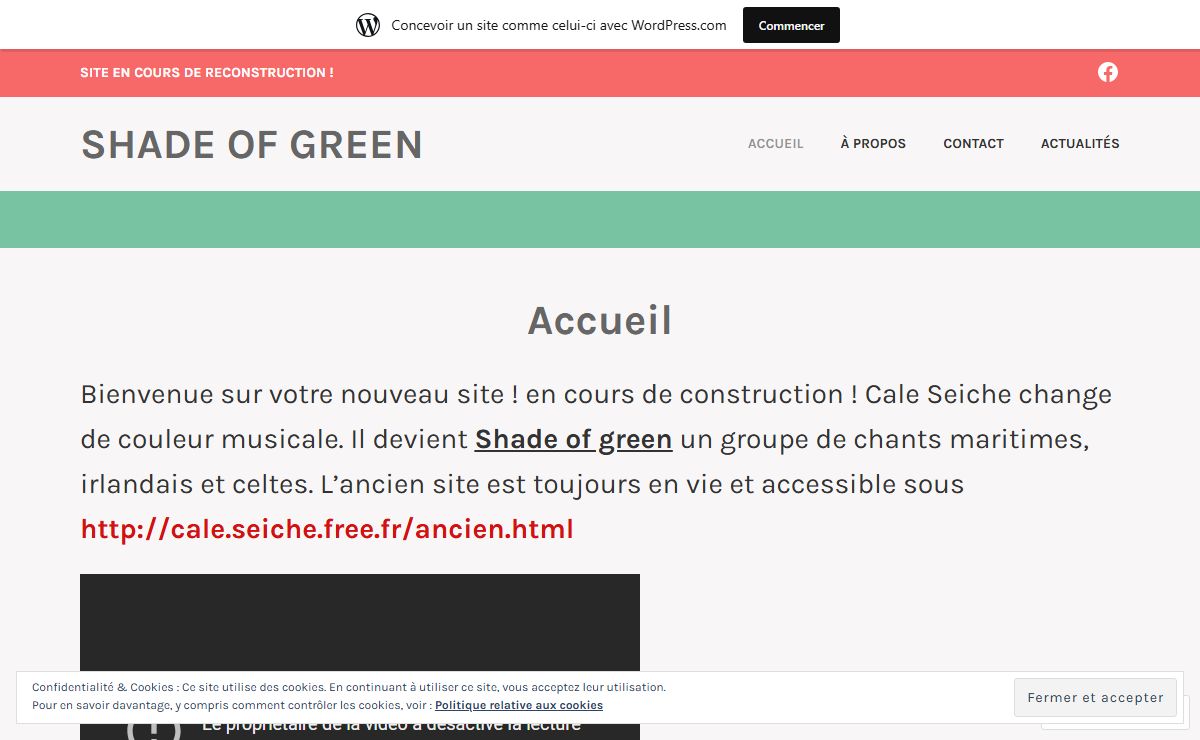 Shade of green – Site en cours de reconstruction !