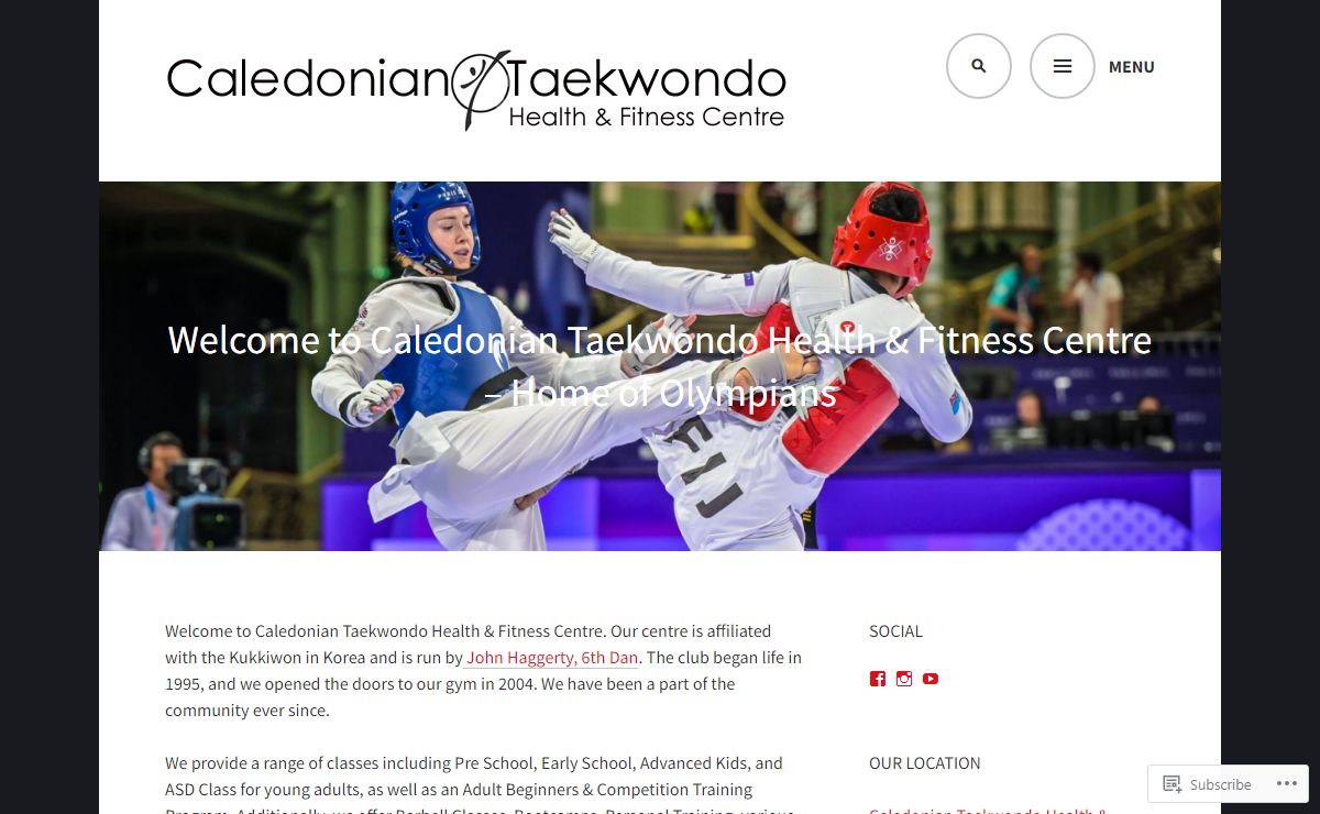 Caledonian Taekwondo Health Fitness Centre – Caledonian Taekwondo Health & Fitness Centre, Glasgow