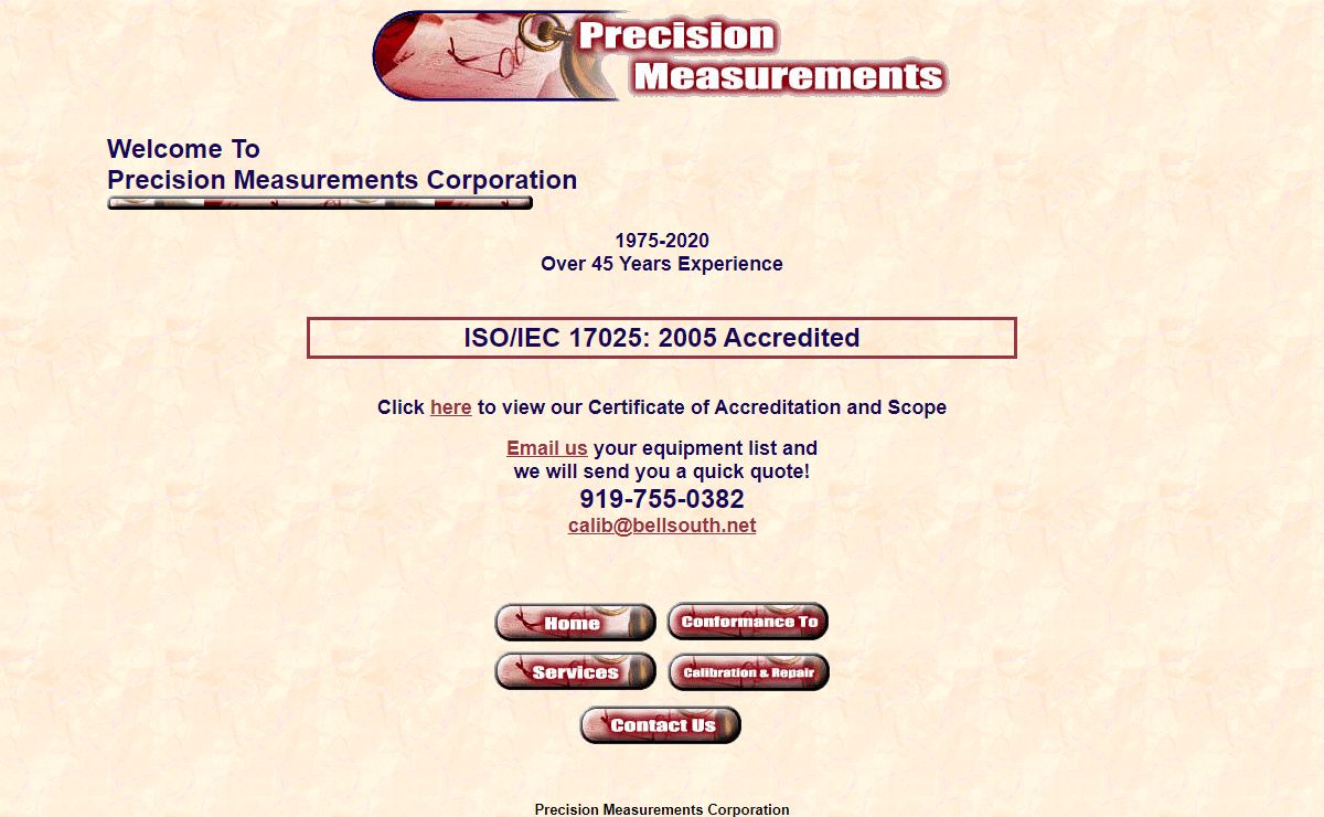 Calibrationlab.com .:Providing precision calibration & repair according to ISO/IEC guide 17025; ISO9002 registered .