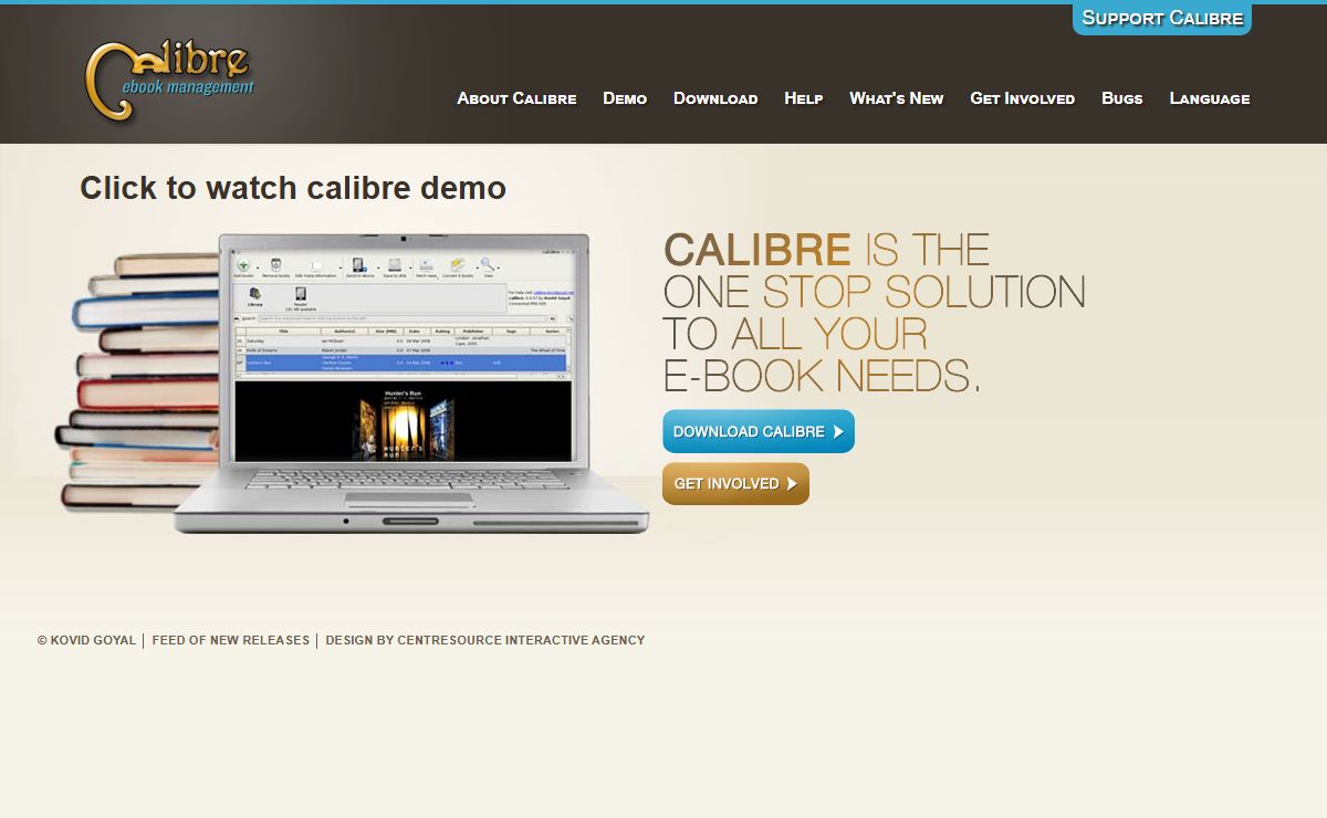 calibre - E-book management