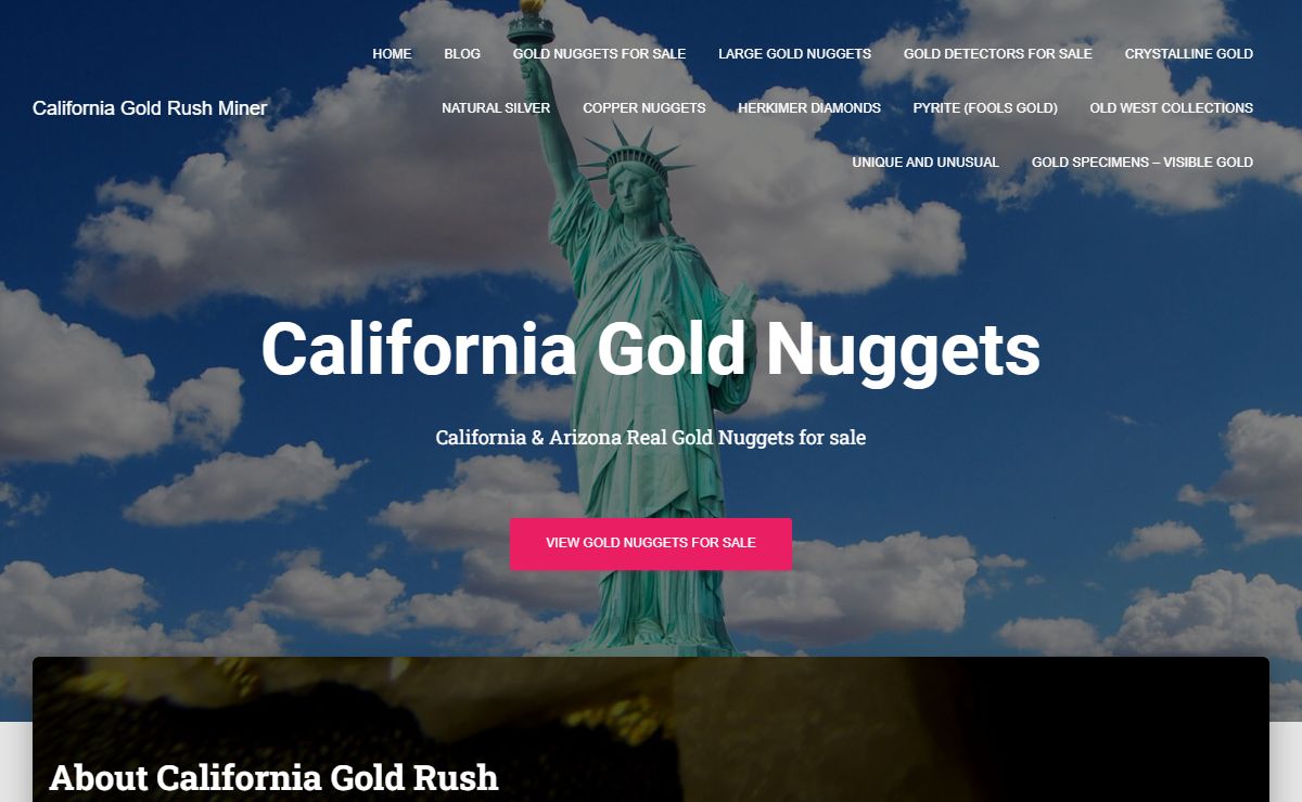 Home - California Gold Rush Miner