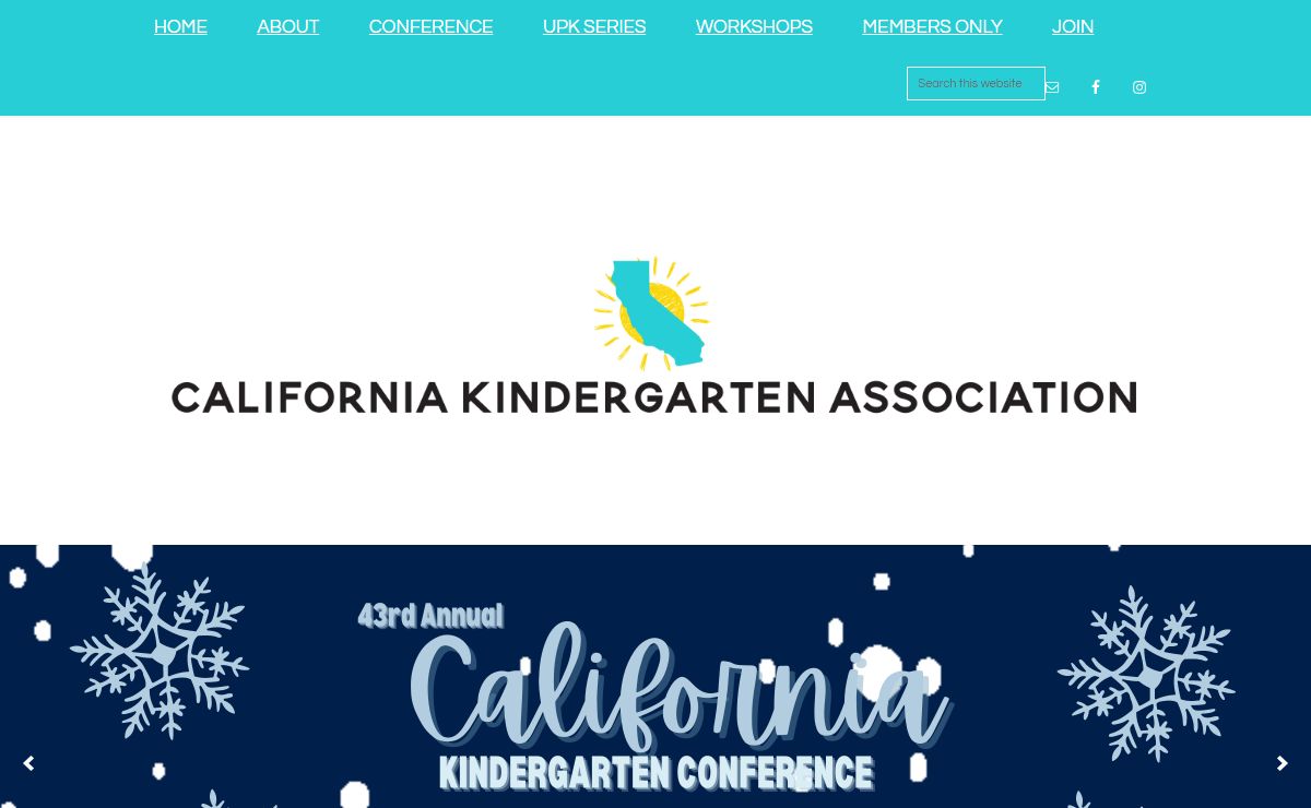 California Kindergarten Association. – Rockin' Kindergarten for over 30 years!