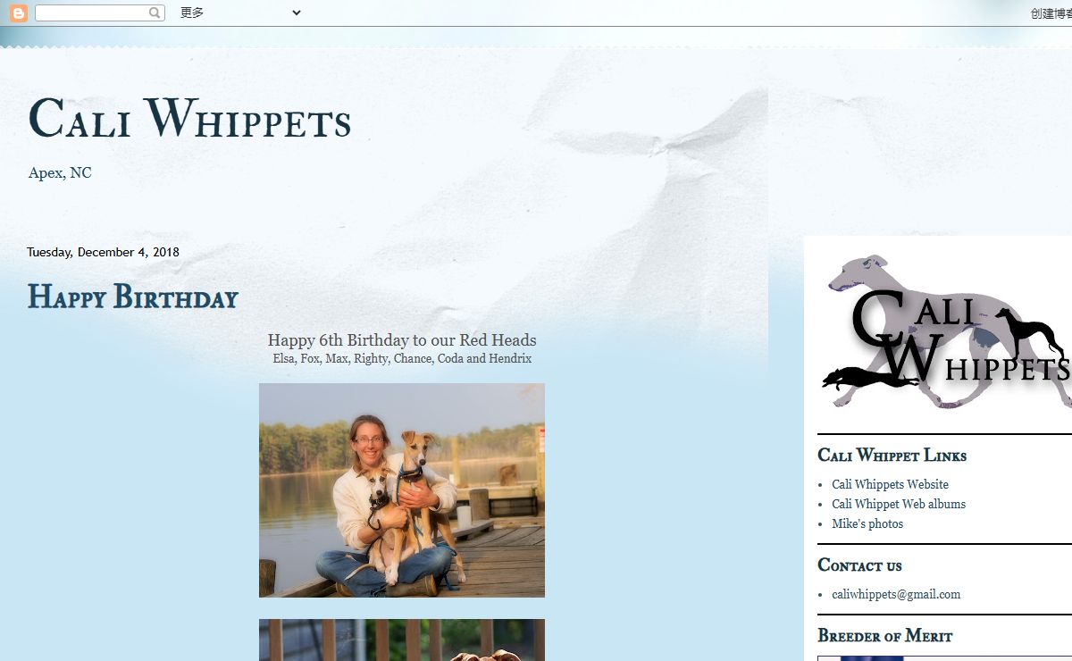 Cali Whippets