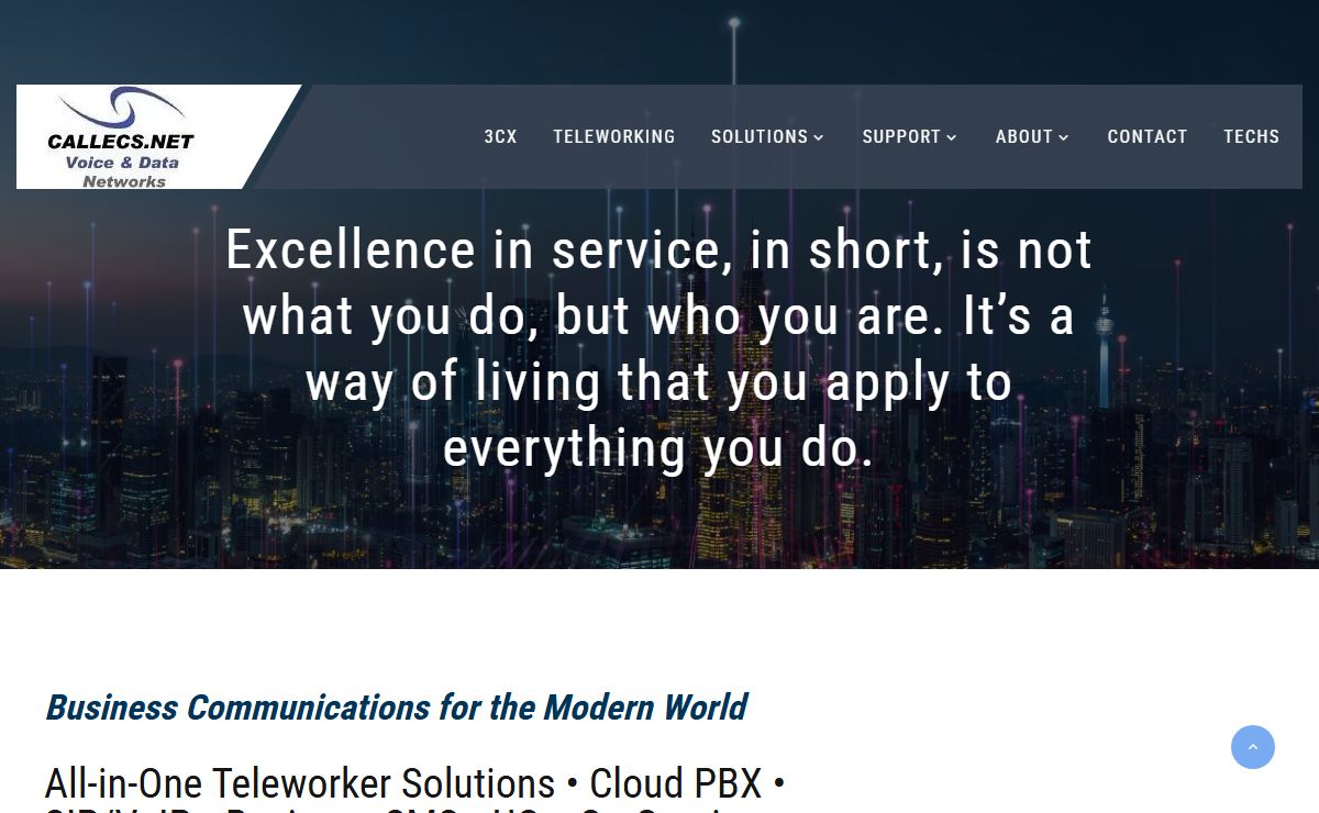 Excellence in service, in short, is not what you do, but who you are. It’s a way of living that you apply to everything you do. -