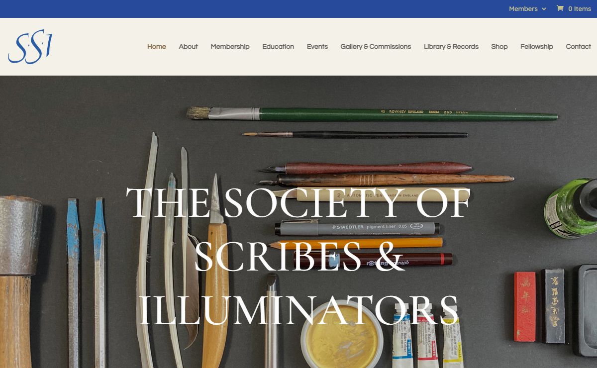 Society of Scribes and Illuminators | A society for calligraphers and letter artists