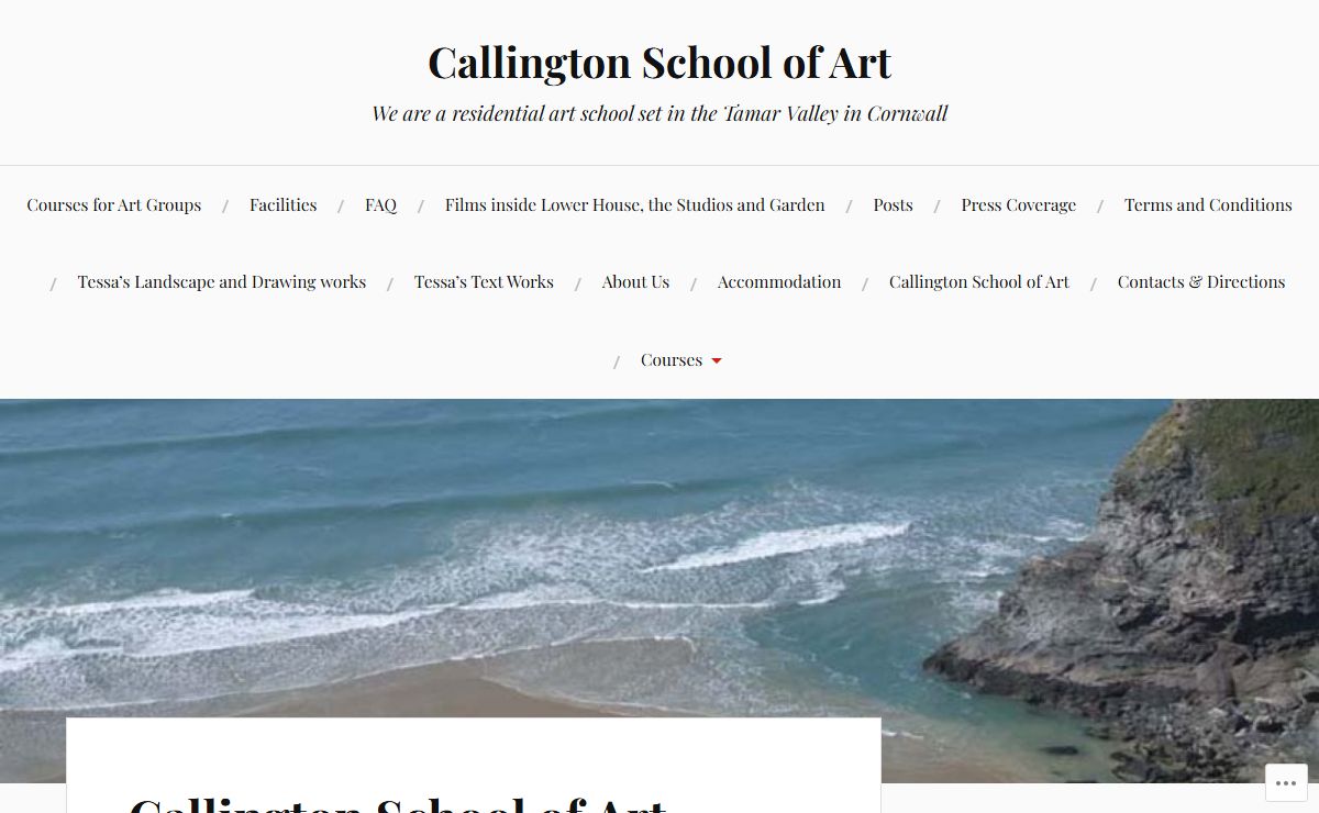 Callington School of Art – We are a residential art school set in the Tamar Valley in Cornwall
