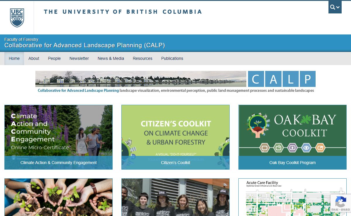 CALP | Collaborative for Advanced Landscape Planning