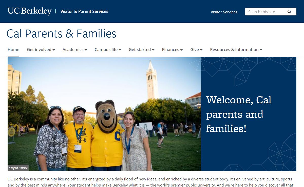 Home | Cal Parents & Families
