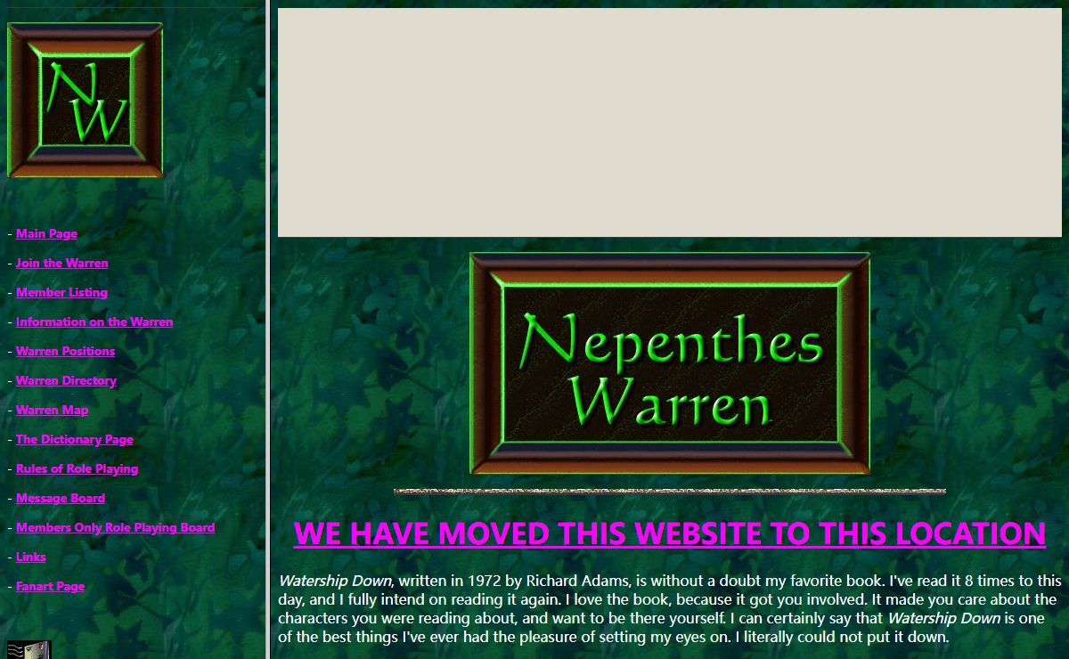 Nepenthes Warren
