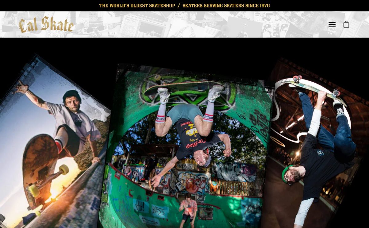 Cal Skate Skateboards - Skaters serving skaters since 1976