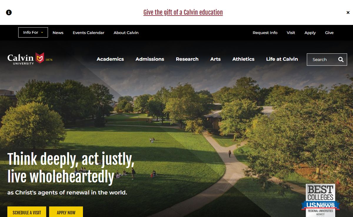 Calvin University | Grand Rapids, Michigan