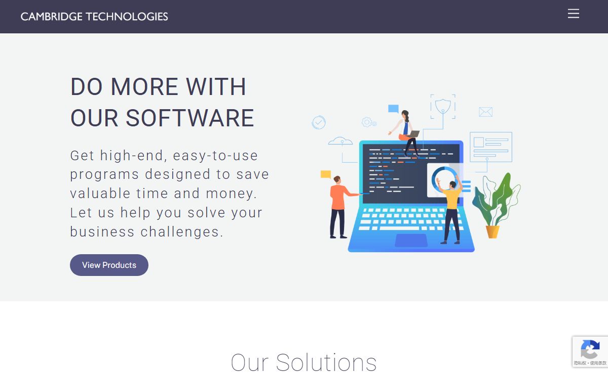 Cambridge Technologies – Your bridge to software solutions