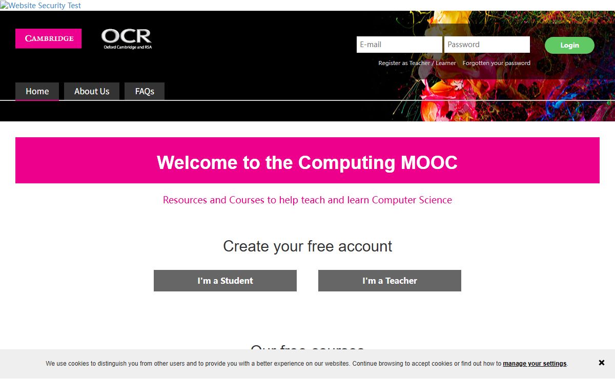 Cambridge GCSE Computing Online - supporting the GCSE in Computing Science from OCR