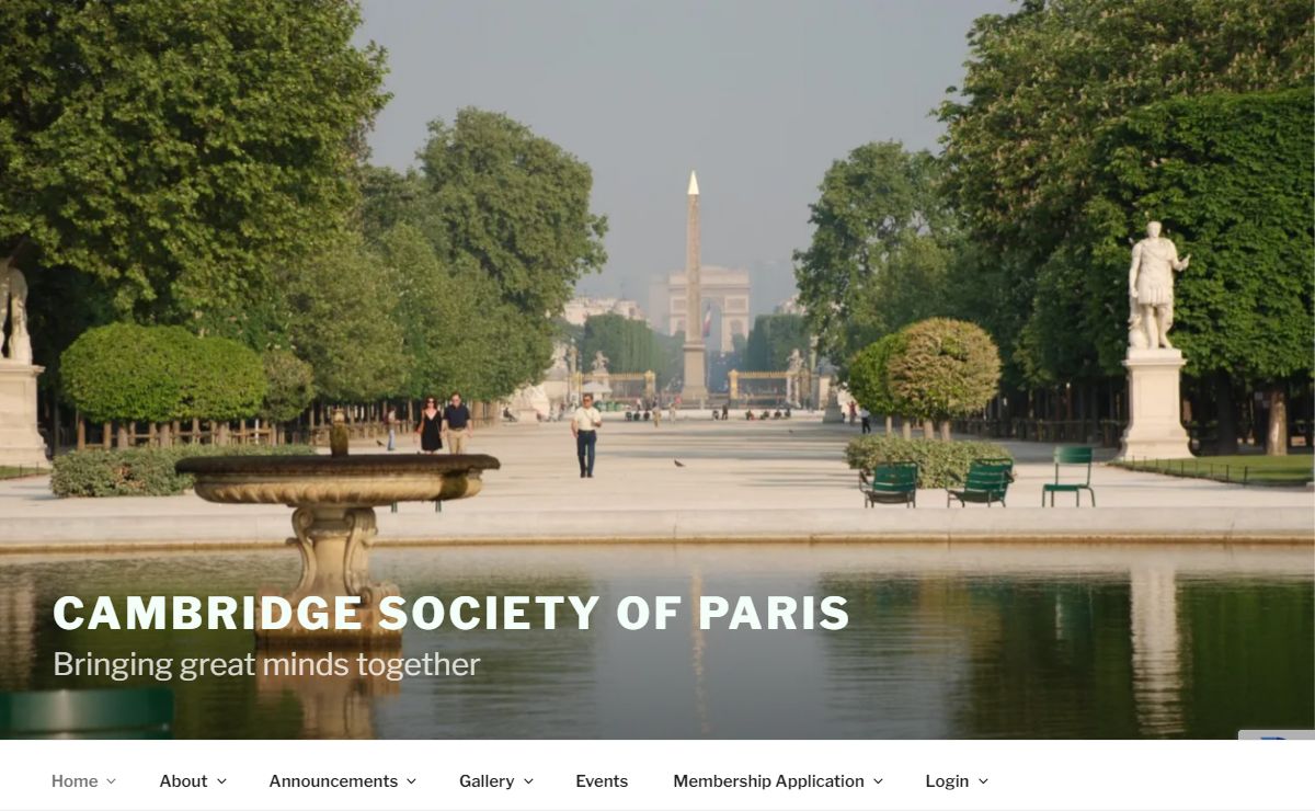 Cambridge Society of Paris – Bringing great minds together