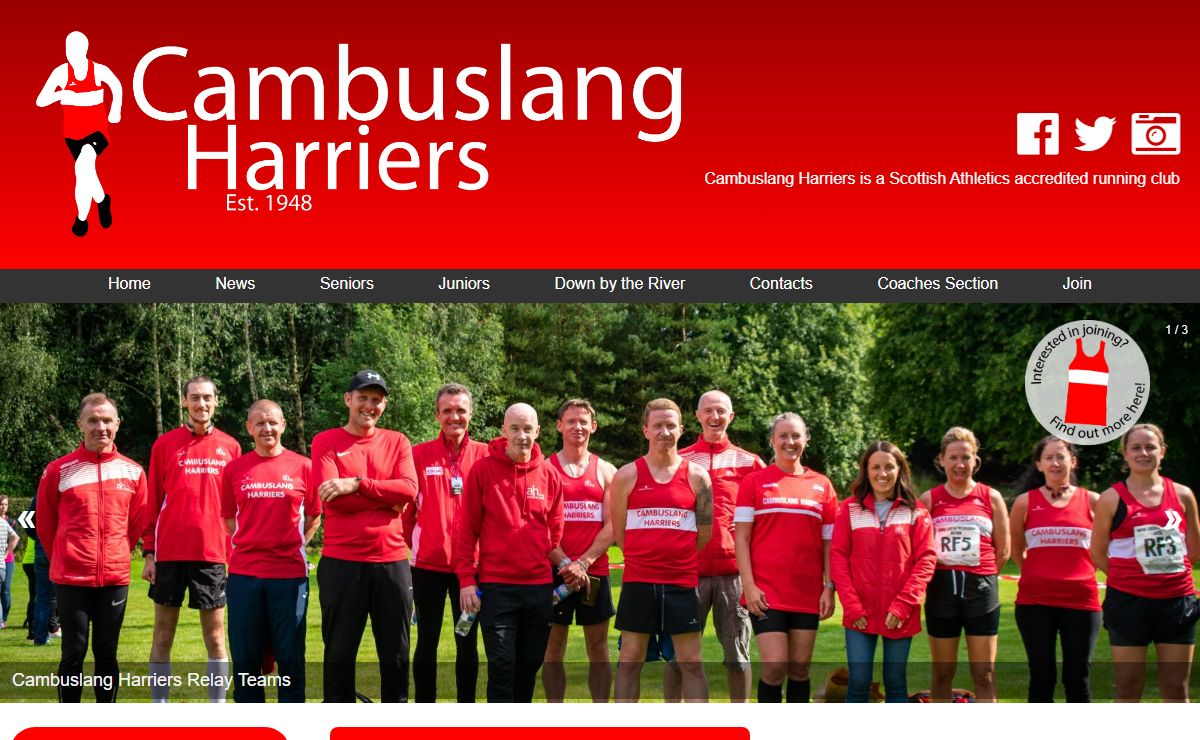 Cambuslang Harriers - The Red and White Team