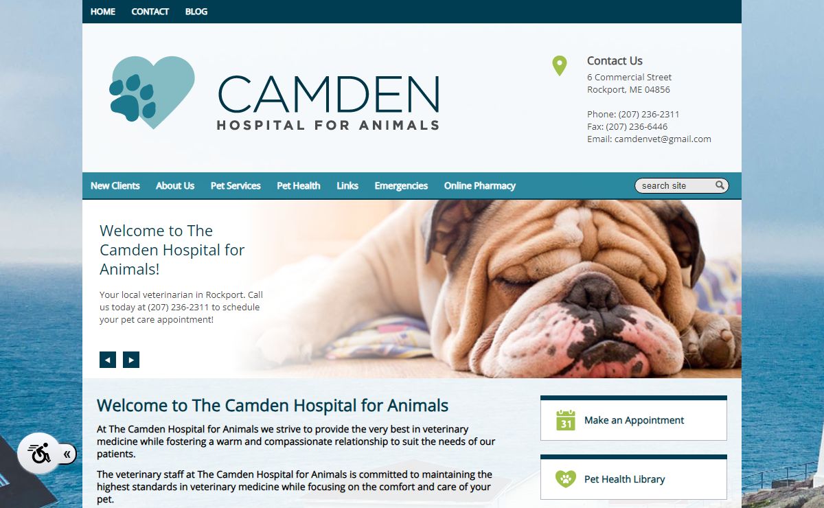 The Camden Hospital for Animals Rockport, Maine