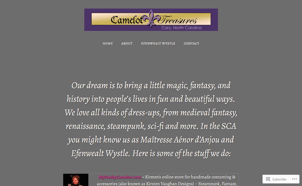 Camelot Treasures – History, Fantasy and Magic