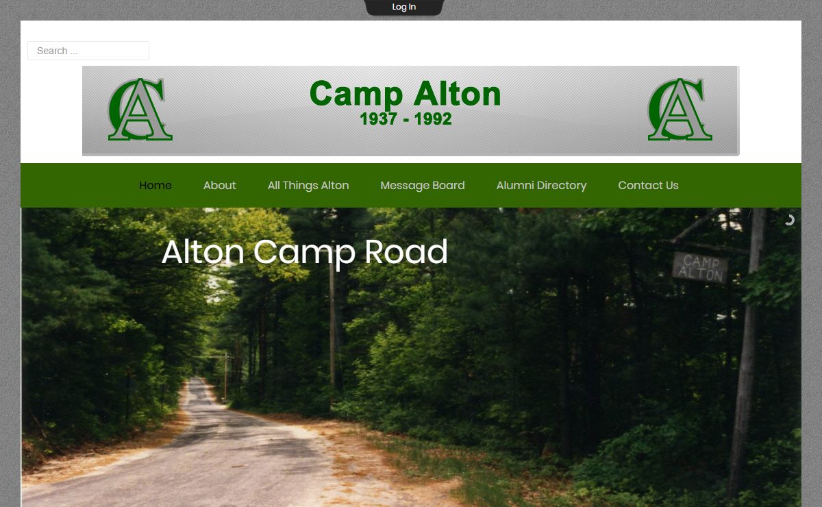 Welcome to the Camp Alton Website